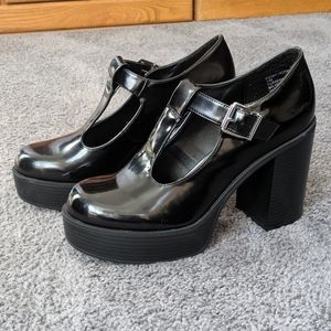 Madden Girl Roony Platform Mary Janes (Black) Size 11 US / 42 EU